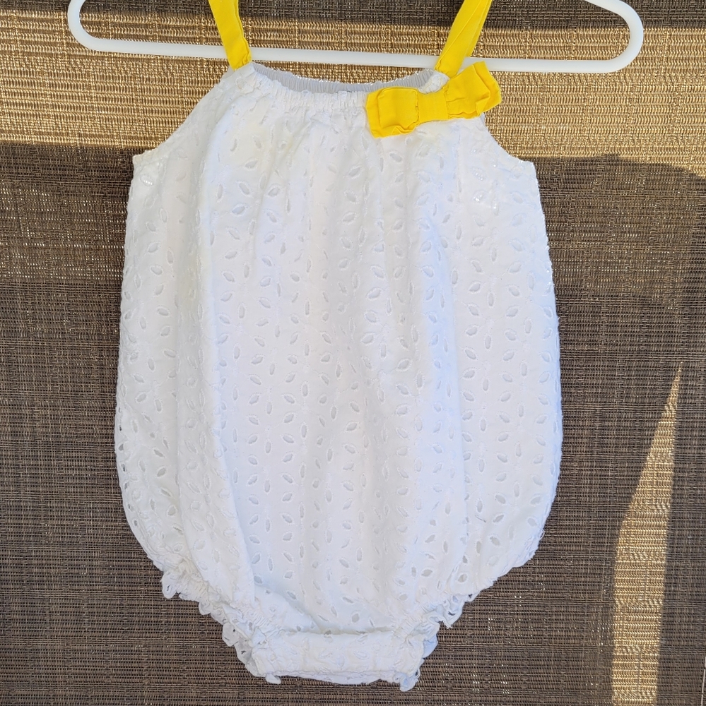 Old Navy baby girls Eyelet Romper